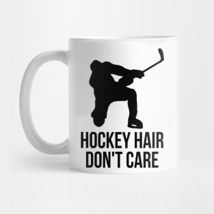 Hockey hair don't care t-shirt Mug